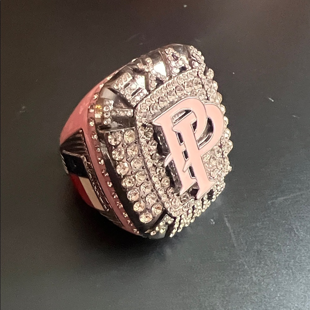 Premier Pink and Silver Statement Ring
